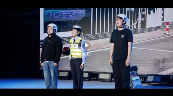 力明闳博系：为 “美丽乡村行” 交通安全宣传添砖加瓦